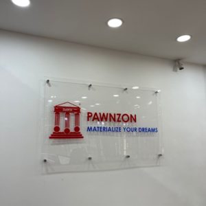 Acrylic Sign_Pawnzon