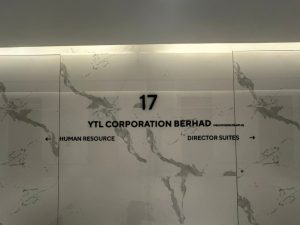 3D Lettering_YTL Corporation