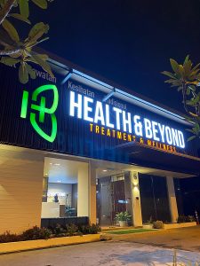 LED 3D Lettering_Health & Beyond