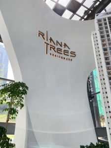 LED 3D Lettering_IJM Riana Trees Residences